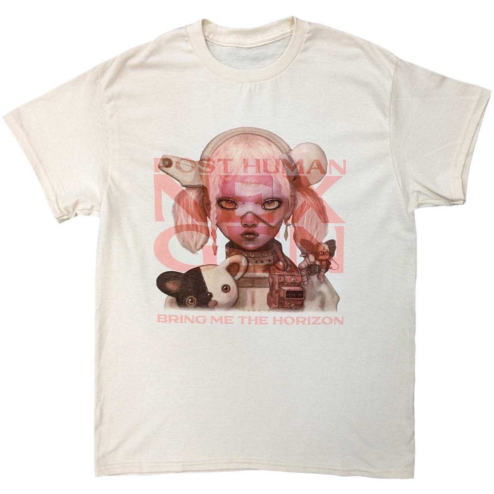 Bring Me The Horizon - Imprint Nex Gen Heren Tshirt - Creme
